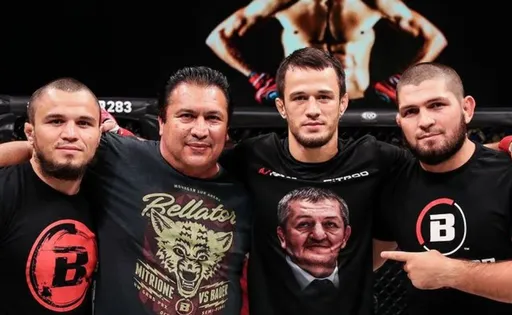 Усман Нурмагомедов после победы на Bellator 283 посвятил пост Абдулманапу Нурмагомедову