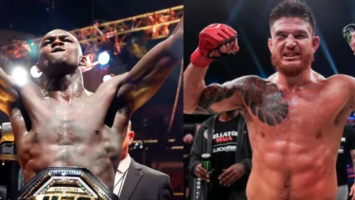 Чемпион Bellator Эблин заявил, что уничтожит чемпиона UFC Адесанью в бою