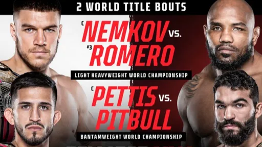 Результаты Bellator 297: Немков победил Ромеро, Петтис перебил Фрейре