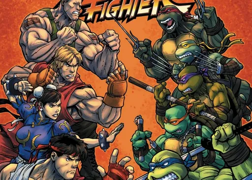 Черепашки-ниндзя сразятся с бойцами Street Fighter в новом комиксе