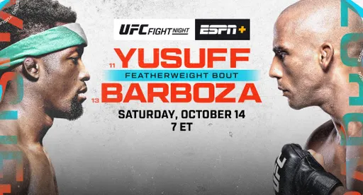 Результаты турнира UFC Fight Night 230: Барбоза – Юсуфф, Алексеева – Диксон