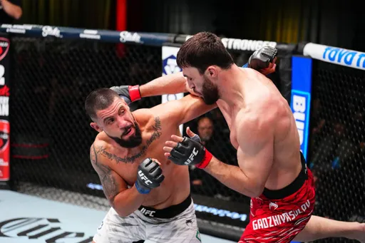 Уроженец России Гаджиясулов потерпел первое поражение в карьере на UFC Vegas 101