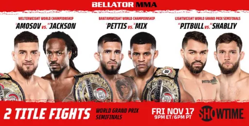 Результаты турнира Bellator 301: Амосов – Джексон, Шаблий – Фрейре