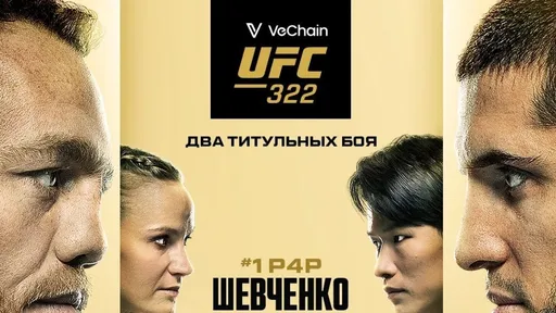 UFC опубликовал постер к турниру: Махачев – Маддалена, Шевченко – Жанг