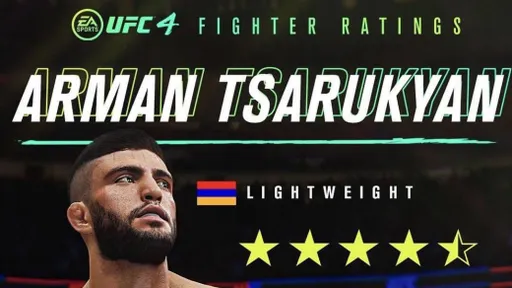 Царукян добавлен в компьютерную игру UFC 4