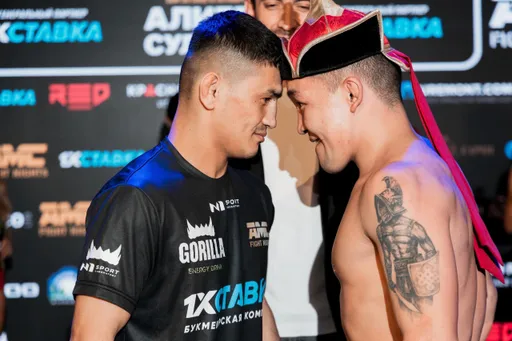 Гаджиев творит чудеса в российских MMA. Бойцы AMC Fight Nights подрались дважды за вечер