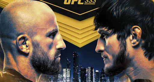 Представлен официальный постер UFC 333 с титульными боями Волкановски – Евлоев и Ян – Двалишвили