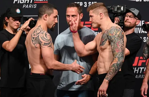 Уиттакер единогласным решением победил Веттори на UFC Paris