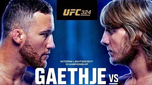 В сети опубликовали официальный постер к турниру UFC 324: Пимблетт – Гейджи