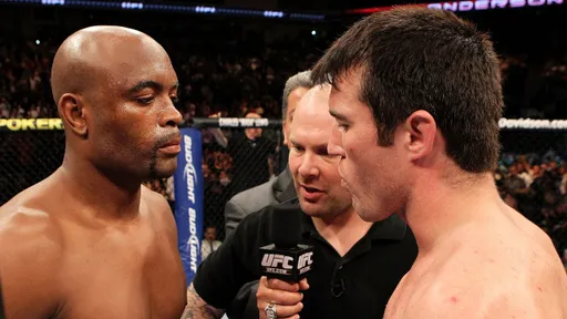 Первый бой Соннена и Сильвы включат в Зал славы UFC