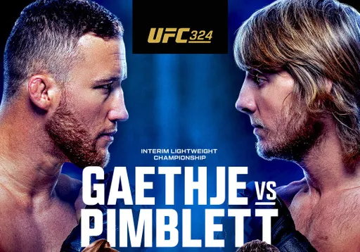 Где смотреть бой Пэдди Пимблетт – Джастин Гейджи на турнире UFC 324