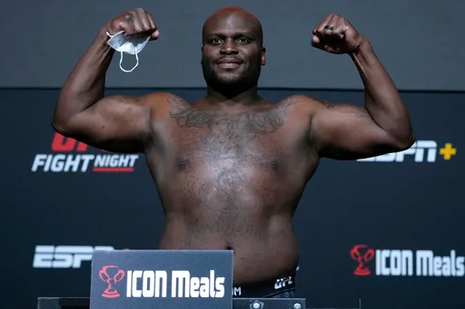 Льюис оказался тяжелее Тейшейры перед боем на турнире UFC on ESPN 70