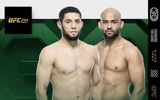Официально объявлен бой Алискерова против Алвеса на UFC 294
