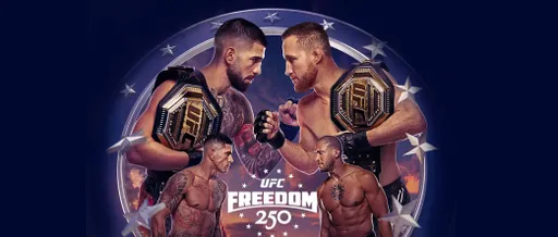 UFC Freedom 250 – где смотреть прямую трансляцию турнира в Вашингтоне
