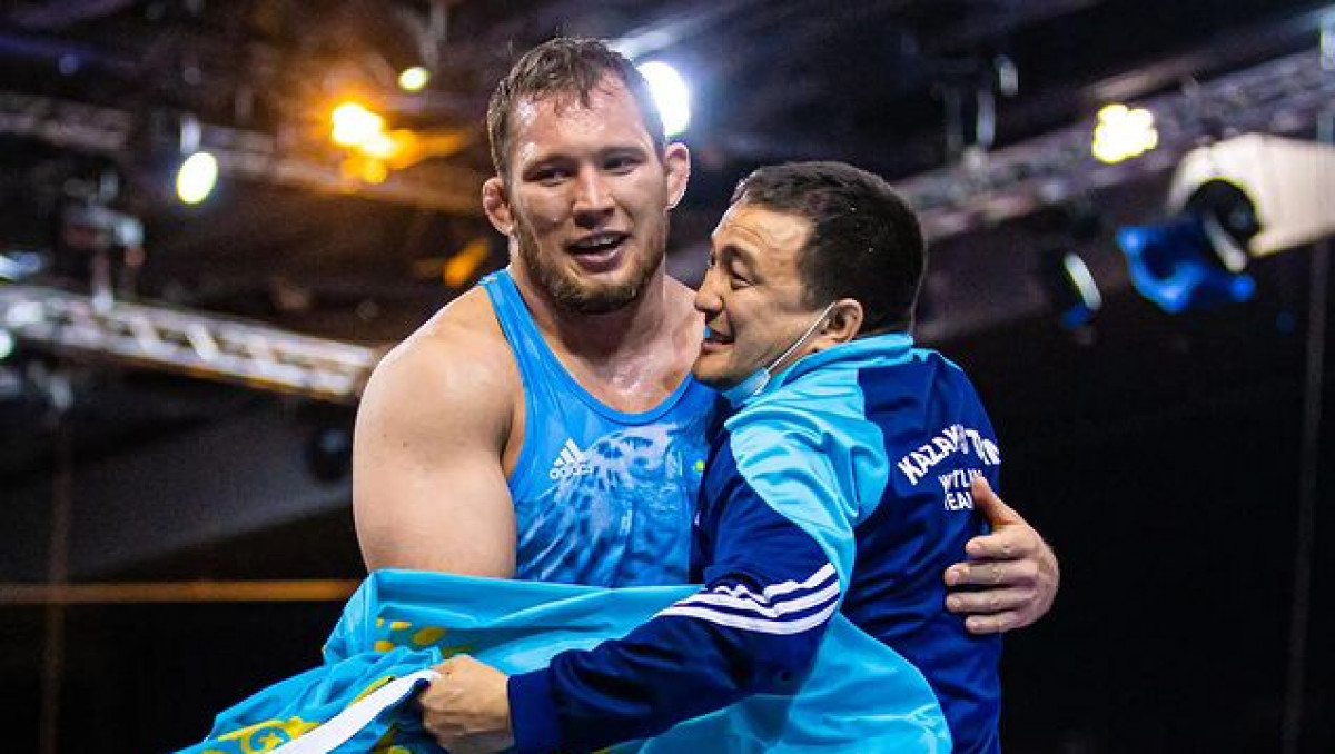 Чемпион Азии по вольной борьбе Олег Болтин стал первым казахстанским рестлером на мировом уровне