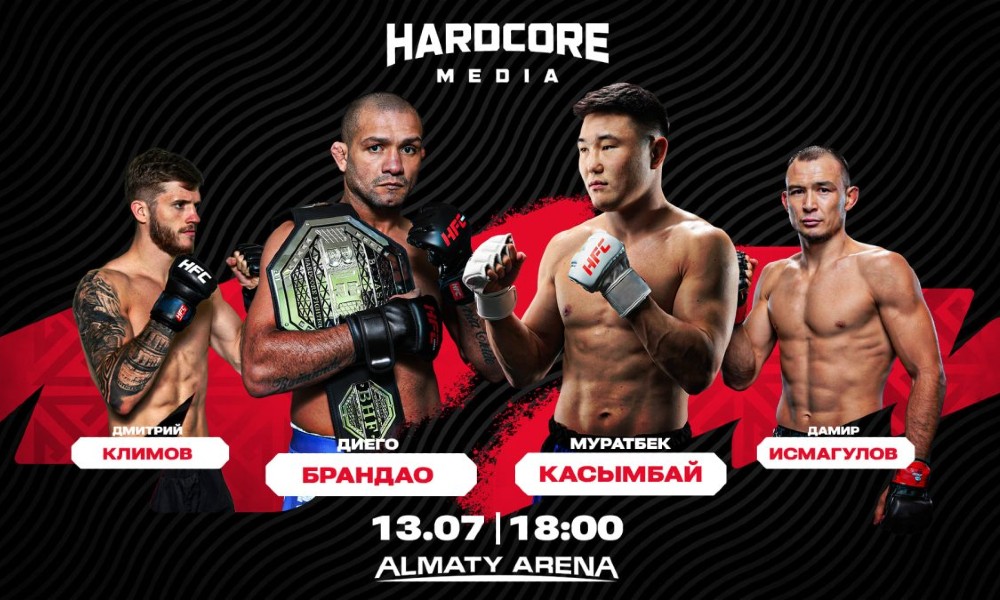 Любимчик Казахстана подерется с экс-соперником Макгрегора. Hardcore MMA возвращается в Алматы