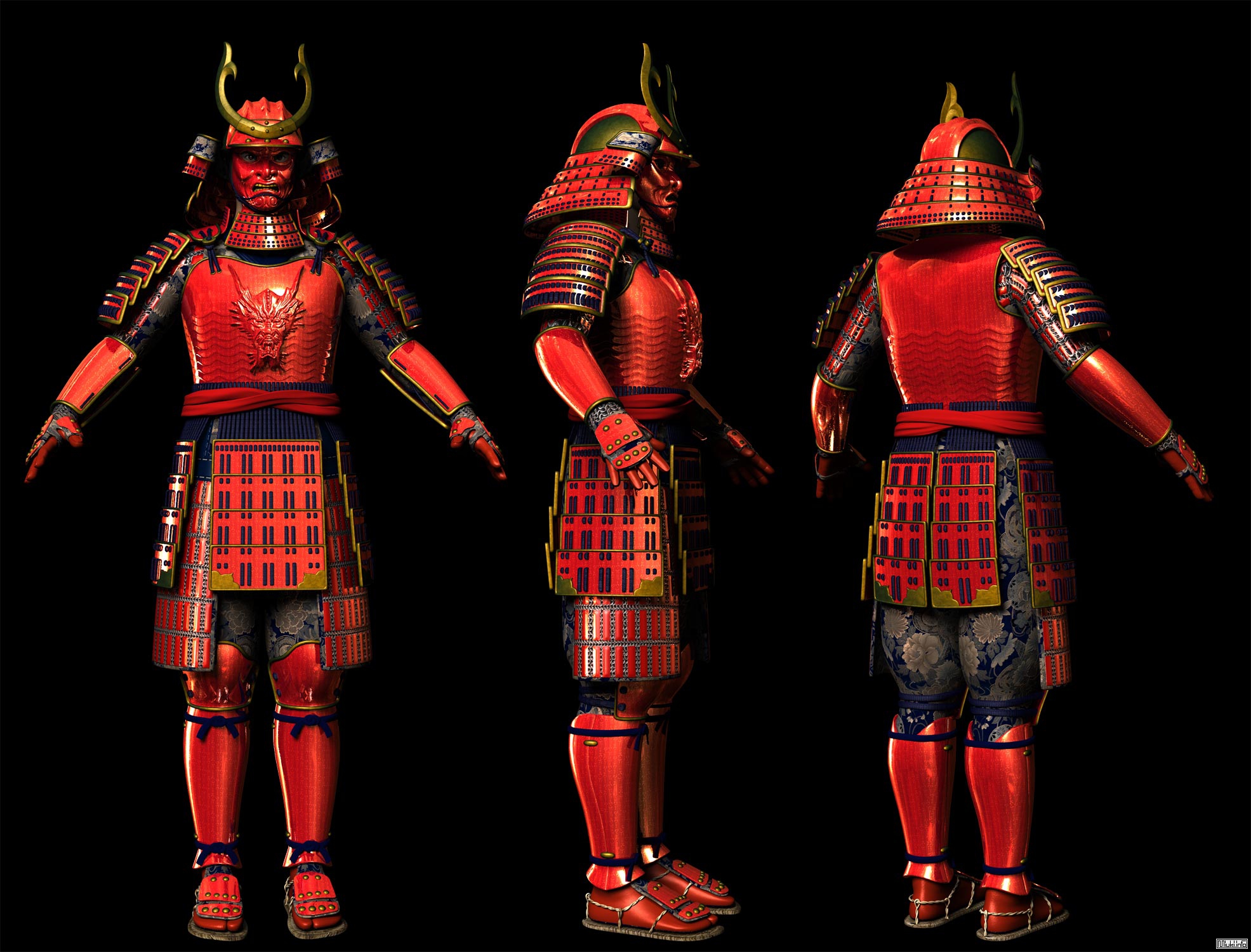 костюм самурая
