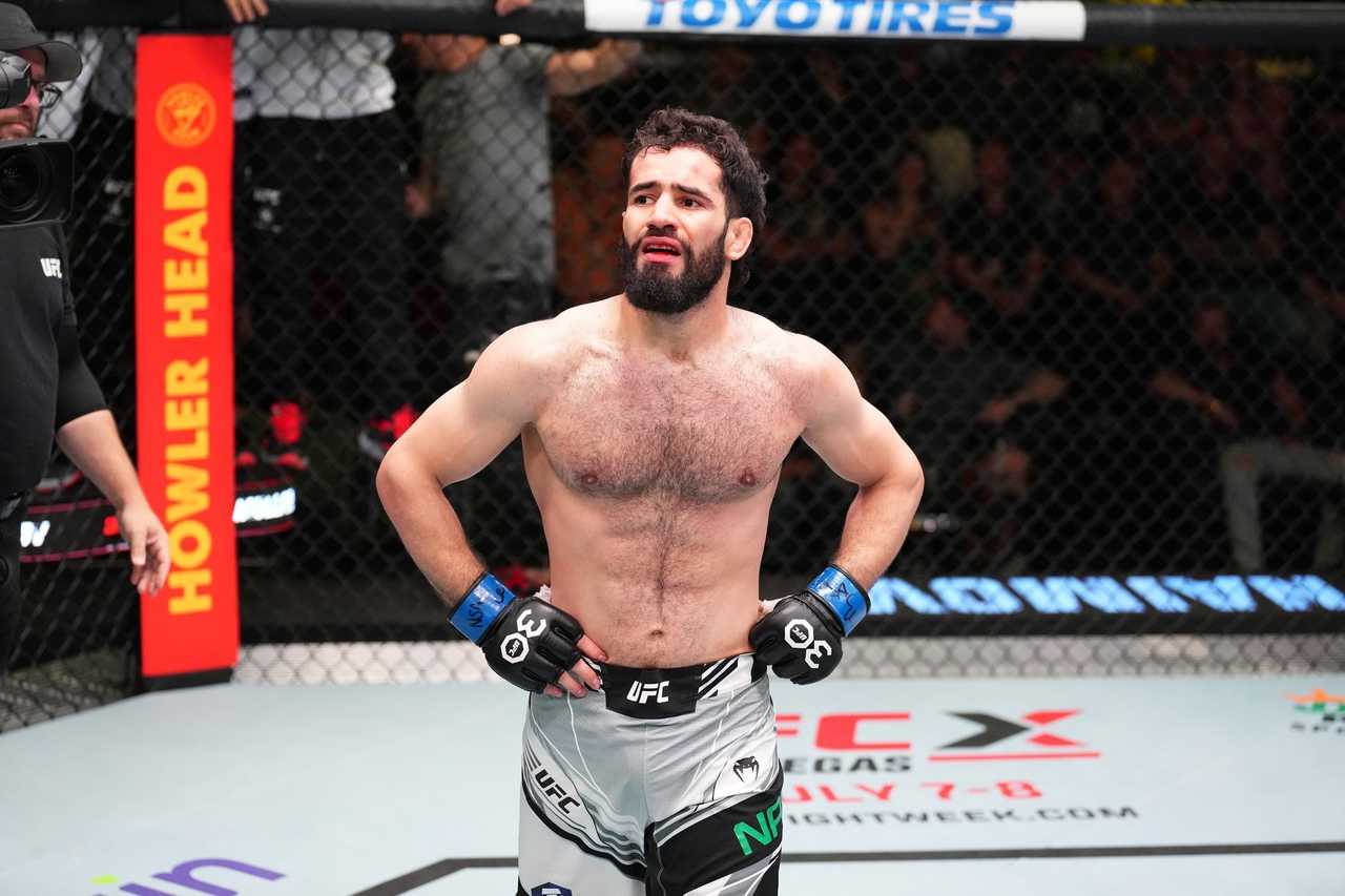 Наимов: приложу все усилия, чтобы драться за пояс UFC в 2025 году