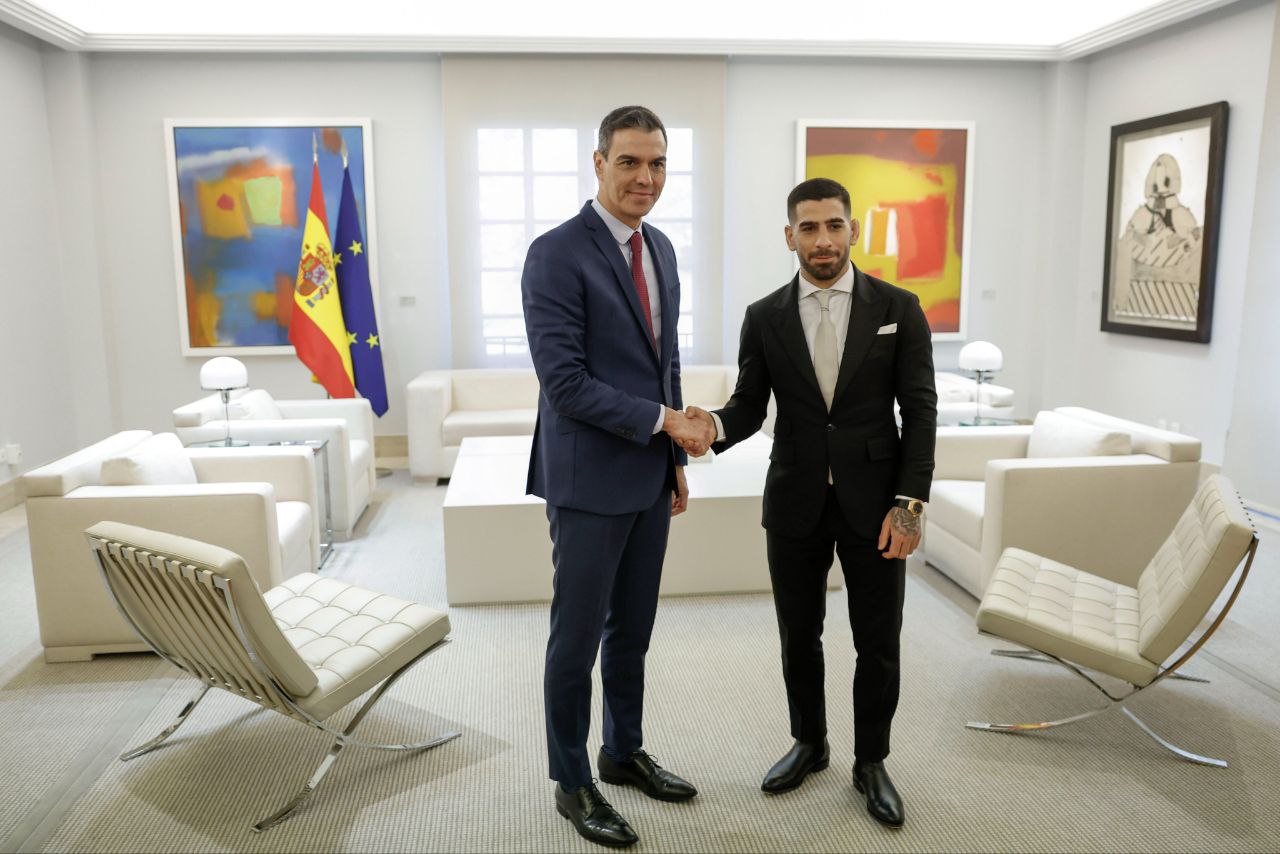 Премьер-министр Испании и Илия Топурия
