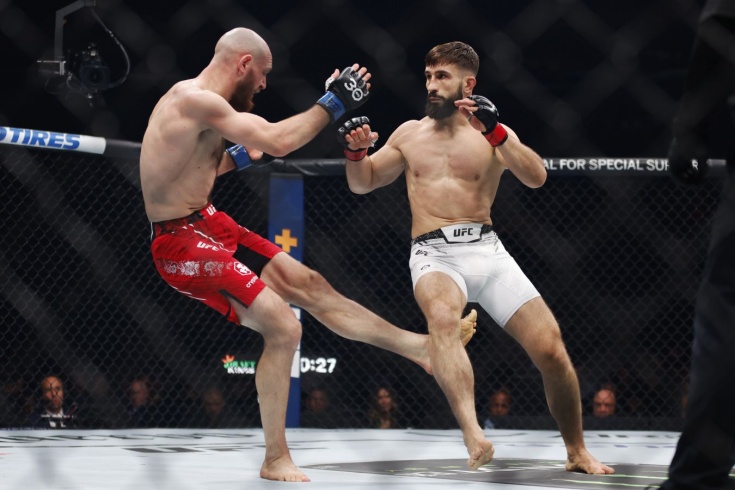 Россиянин Борщев и азербайджанец Садыхов подрались вничью на турнире UFC 295