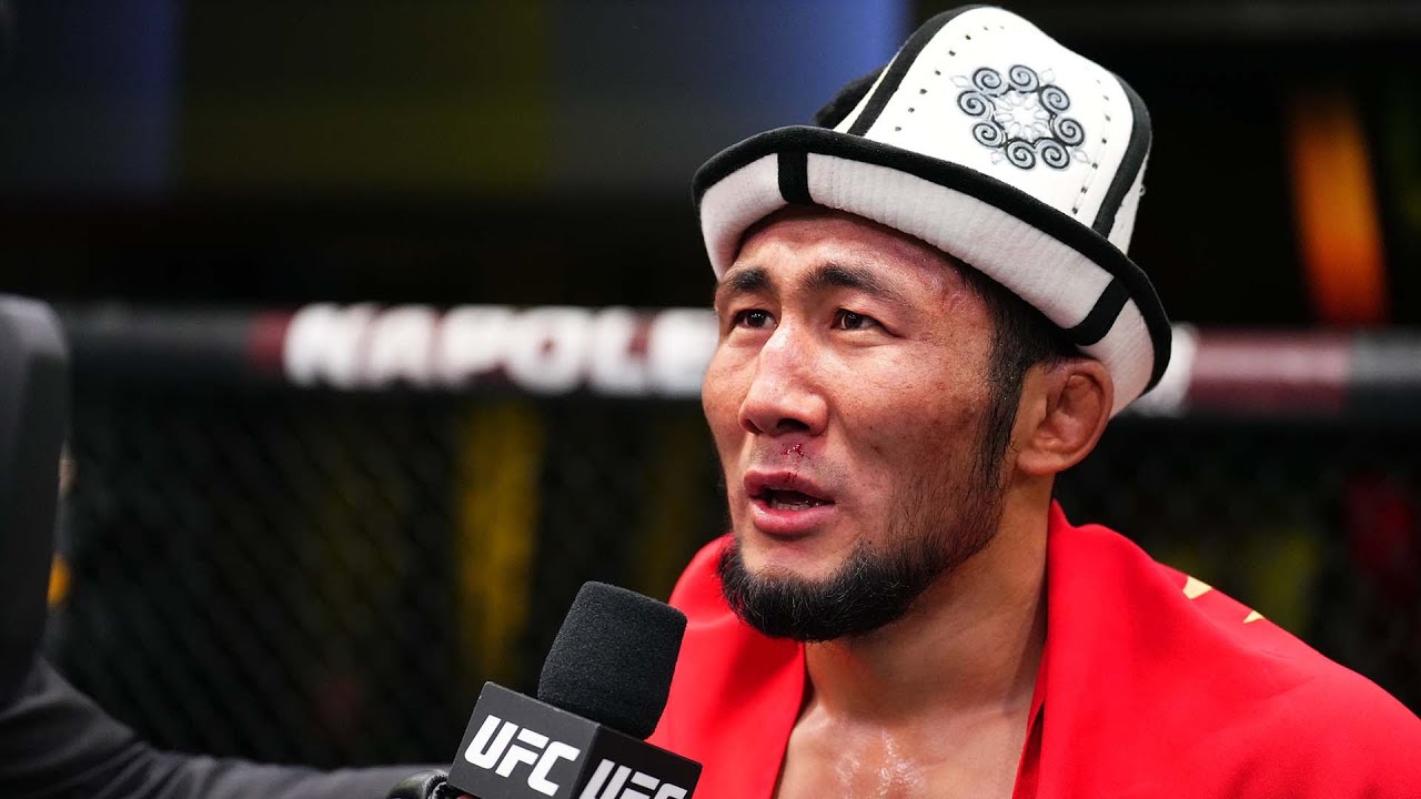 Киргизский боец Оролбай дебютировал в UFC с досрочной победы