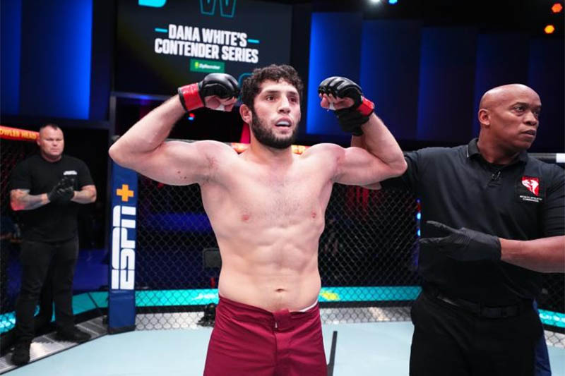 Икрам Алискеров стал новым российским бойцом в UFC