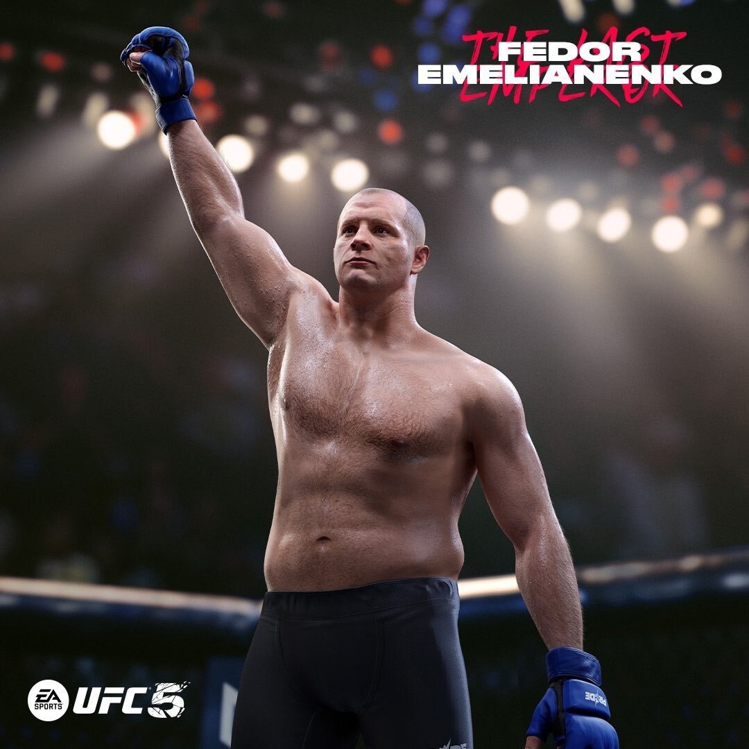 Федор Емельяненко в игре UFC 5
