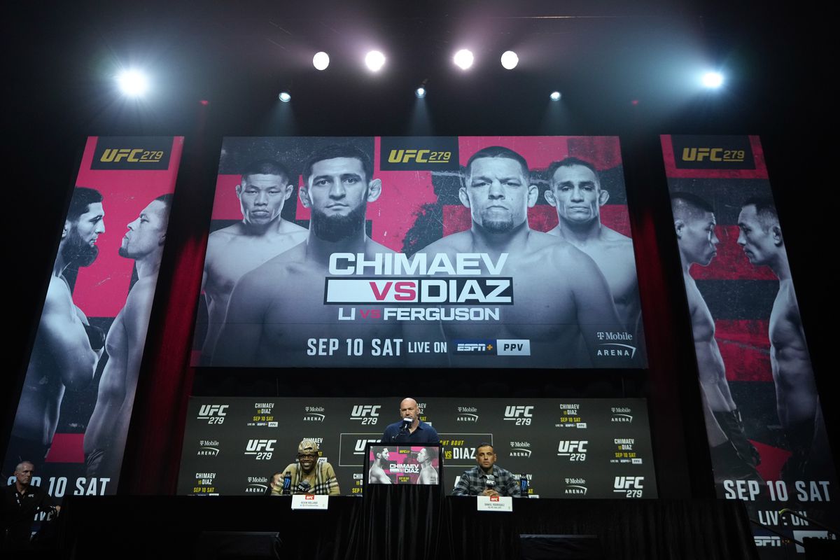 Чимаев, Холланд и Диас устроили массовое побоище, сорвав пресс-конференцию. UFC 279 под угрозой?