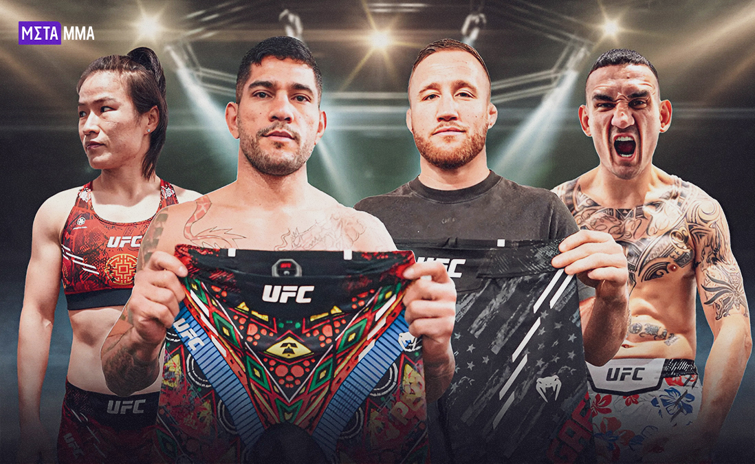 Историческому турниру – историческая униформа: на UFC 300 бойцы выйдут в уникальных шортах
