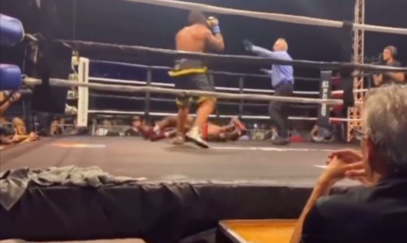 ВИДЕО: Бывший боец UFC Харди нокаутировал соперника в своем первом боксерском поединке