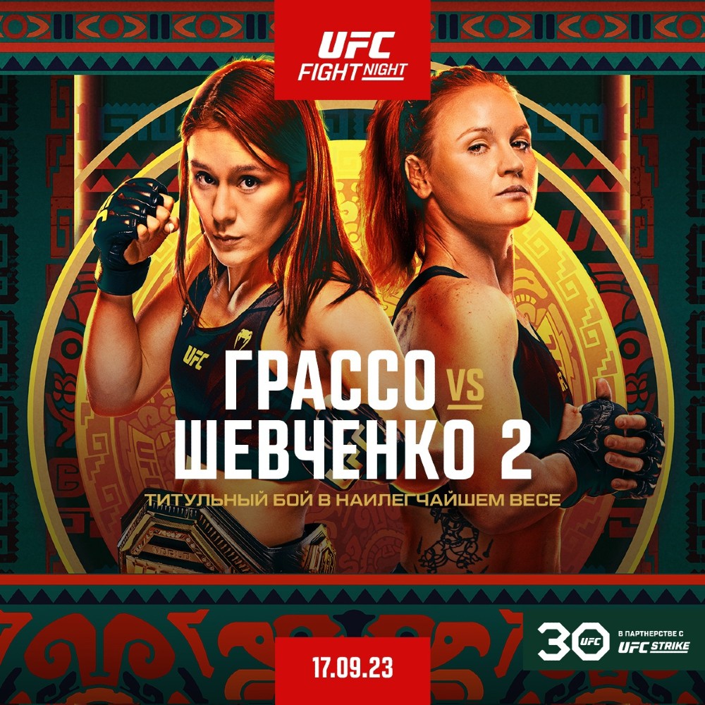 UFC Ноче: Шевченко – Грассо 2