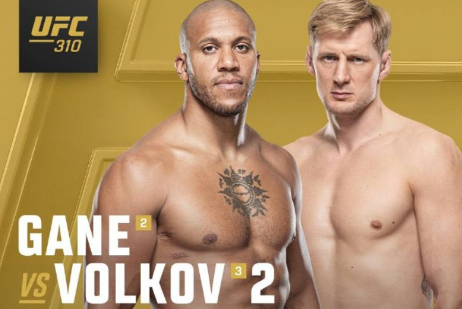 Реванш Волкова и Гана официально перенесен на UFC 310