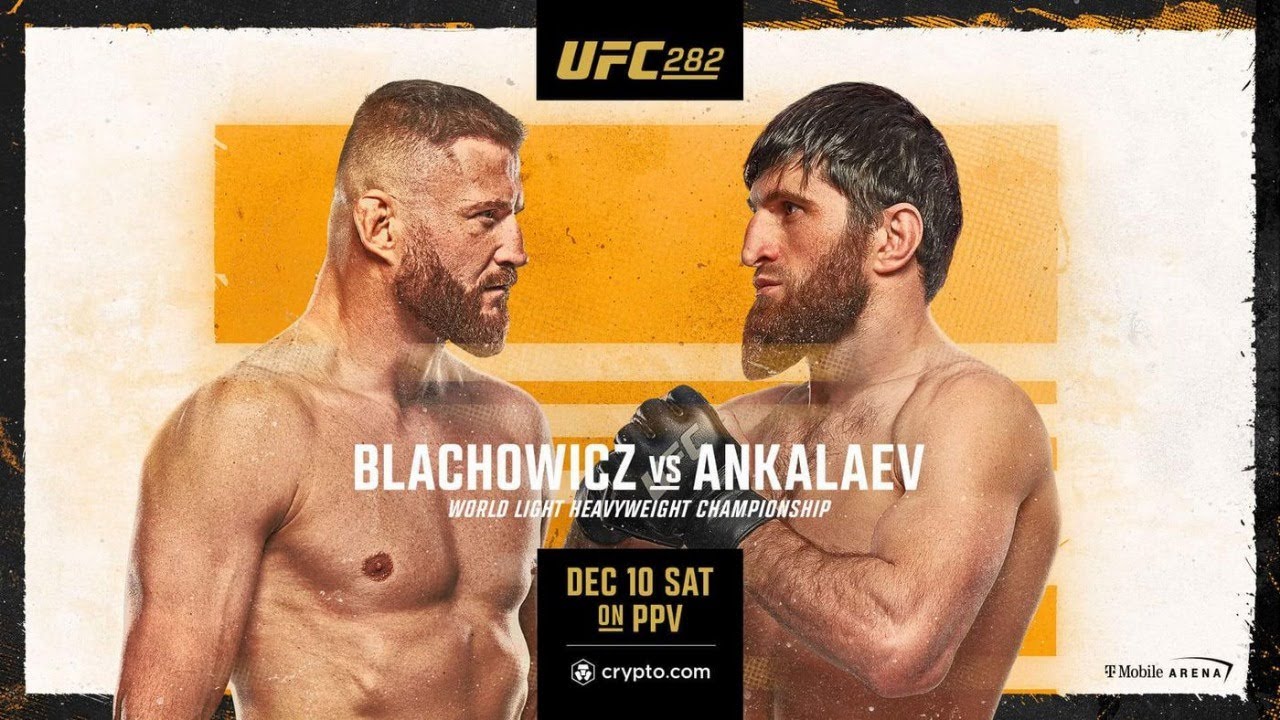 Бой Анкалаев&nbsp;– Блахович состоится в ночь на 11 декабря на турнире UFC 282