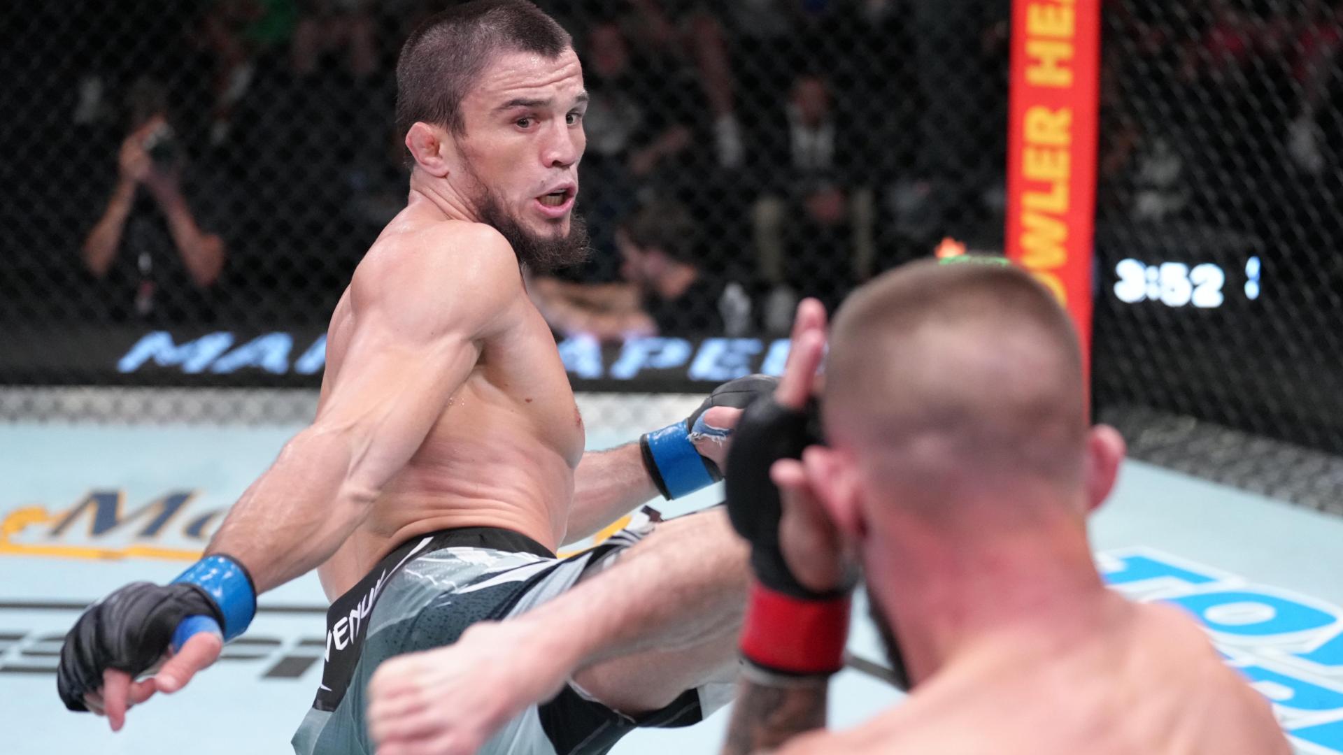 Умар Нурмагомедов обещает показать свое лучшее выступление в бою с Барселосом на UFC Vegas 67