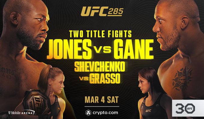 Результаты UFC 285: Джонс и Грассо – новые чемпионы UFC