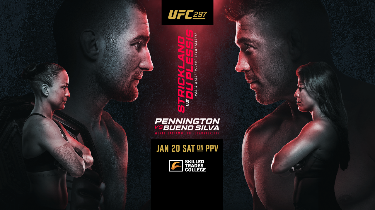 Два титульных поединка и претендентский бой Евлоева: подробности турнира UFC 297