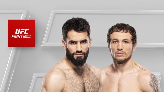 UFC официально анонсировал бой таджикского бойца Наимова и армянина Багдасаряна