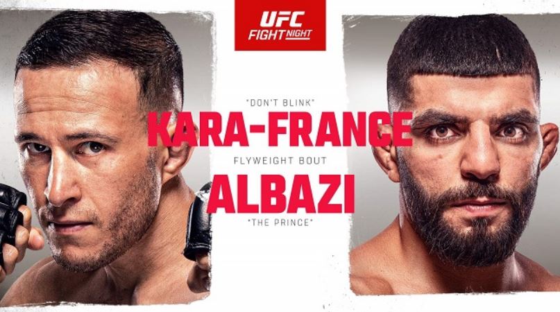 Прямой эфир UFC Vegas 74: смотреть онлайн, Кара-Франс – Альбази, Абубакар Нурмагомедов – Элизеу дос Сантос