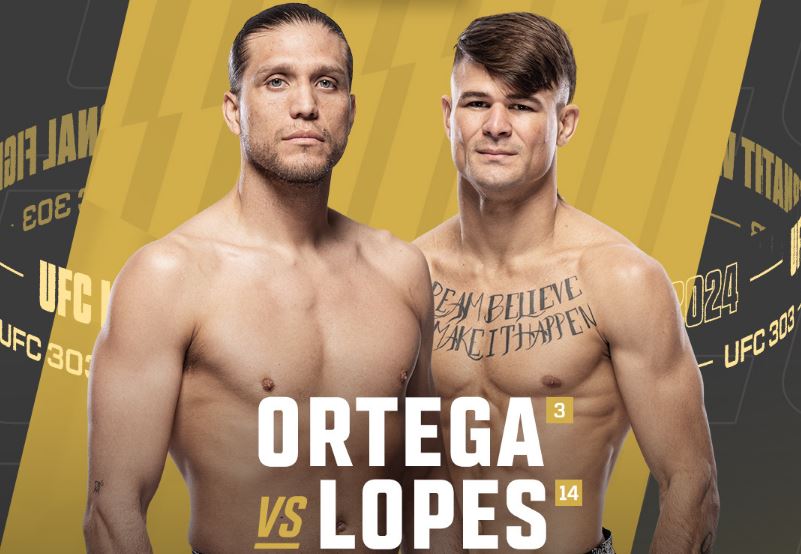 Бой Ортеги и Лопеса станет со-главным событием турнира UFC 303