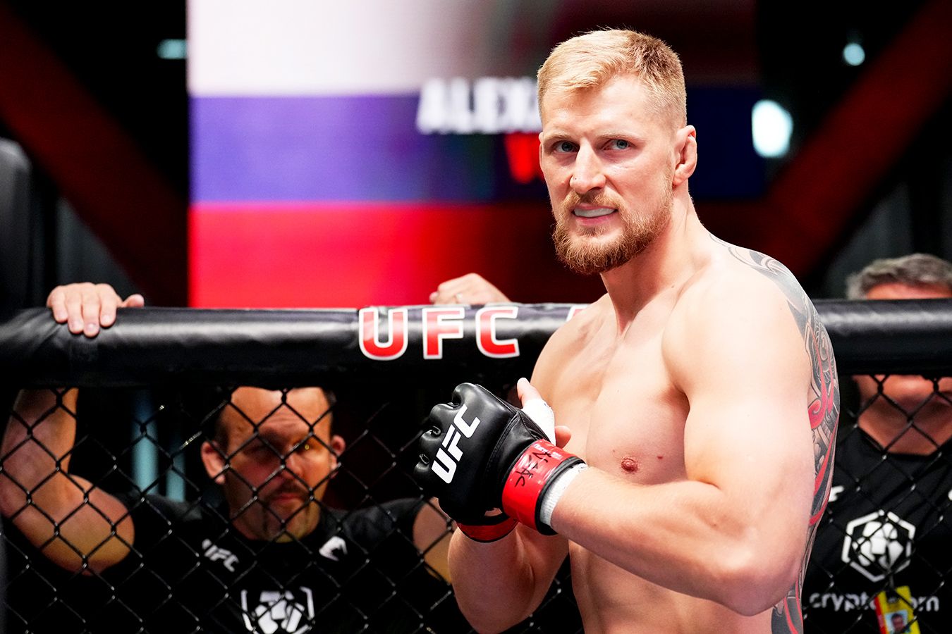 Российский боец UFC Александр Волков