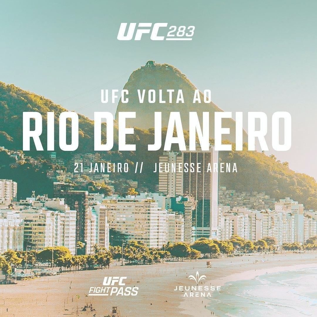 UFC вернется в Бразилию 21 января