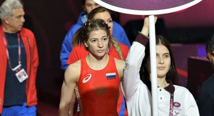 Милана Дадашева завоевала бронзу на чемпионате России по вольной борьбе