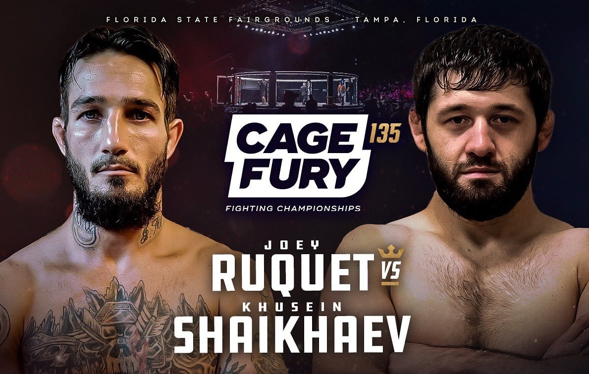 Экс-боец ACA Шайхаев проведет бой за титул Cage Fury 21 сентября в Тампе