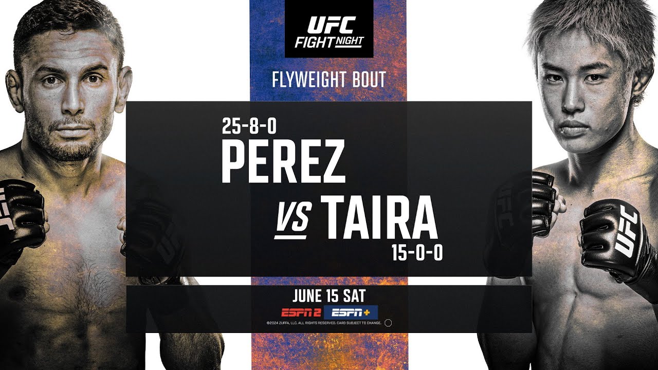 Тайра досрочно победит Переса, а Уланбеков уступит Вану: ставки на лучшие бои UFC Vegas 93