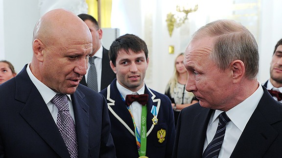 Путин прислал Мамиашвили поздравительную телеграмму в честь 60-летия