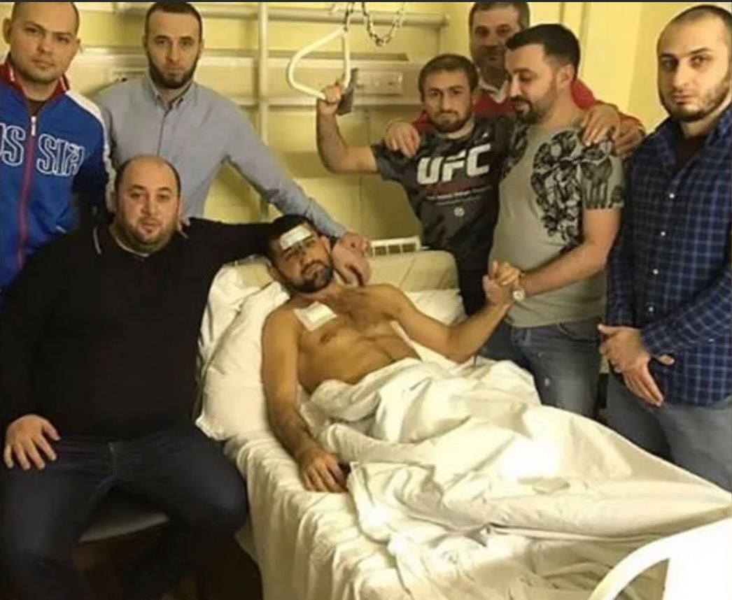 Расул Мирзаев после жесткого избиения