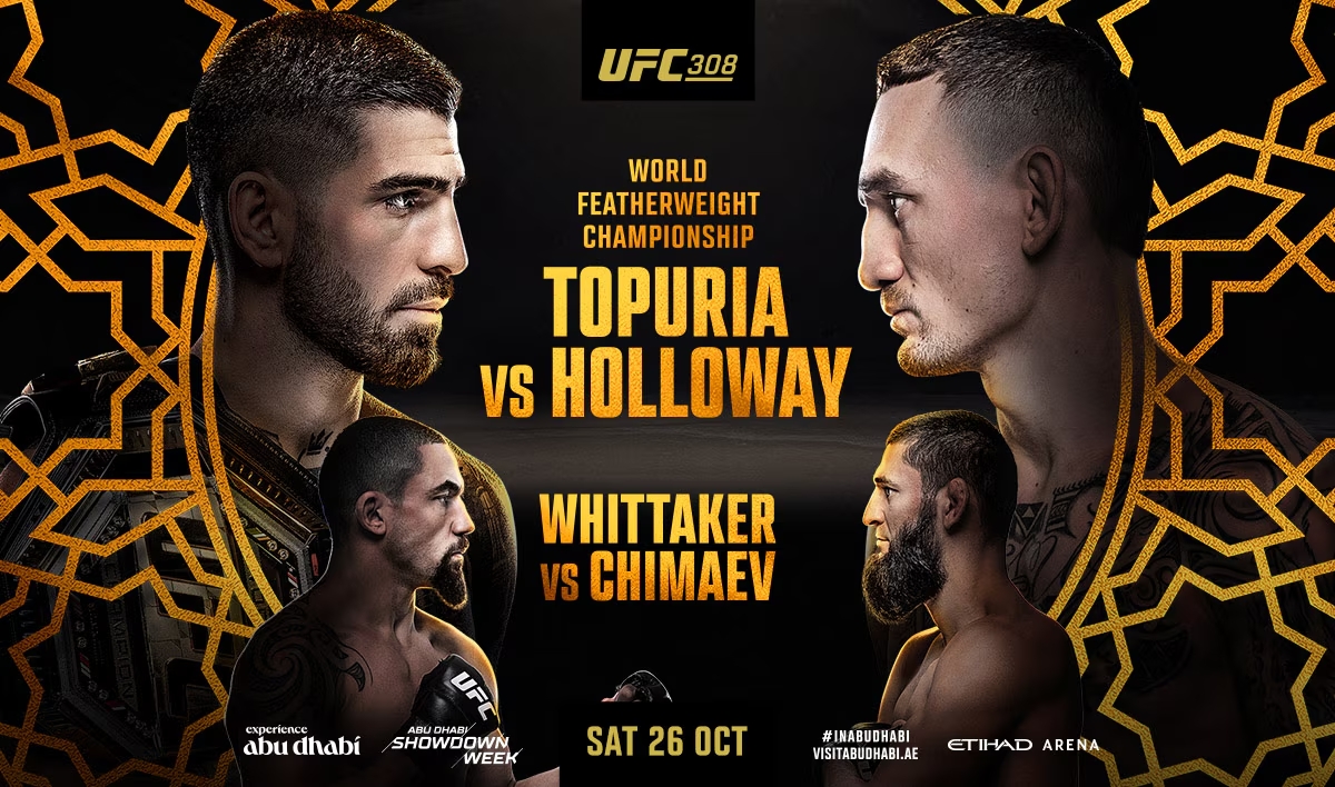 Постер UFC 308