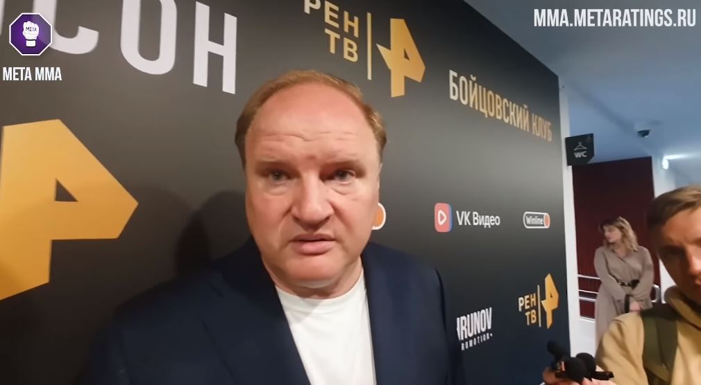 Хрюнов заявил, что в бою Александра Емельяненко и Ершова не было сценария