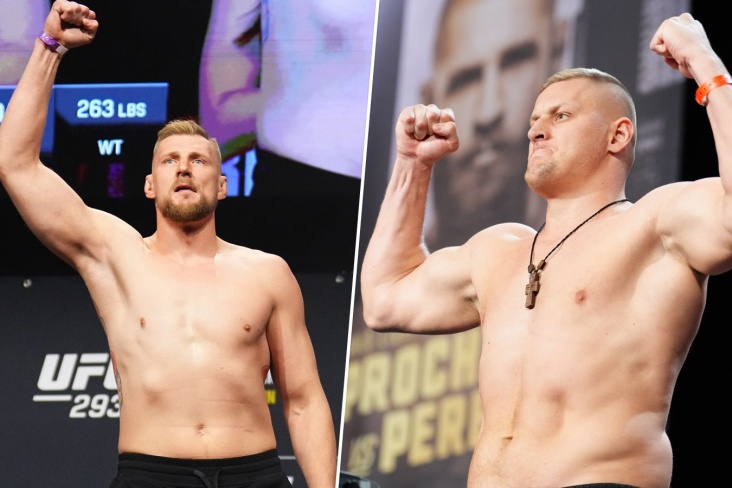 Павлович и Волков встретились лицом к лицу перед UFC on ABC 6