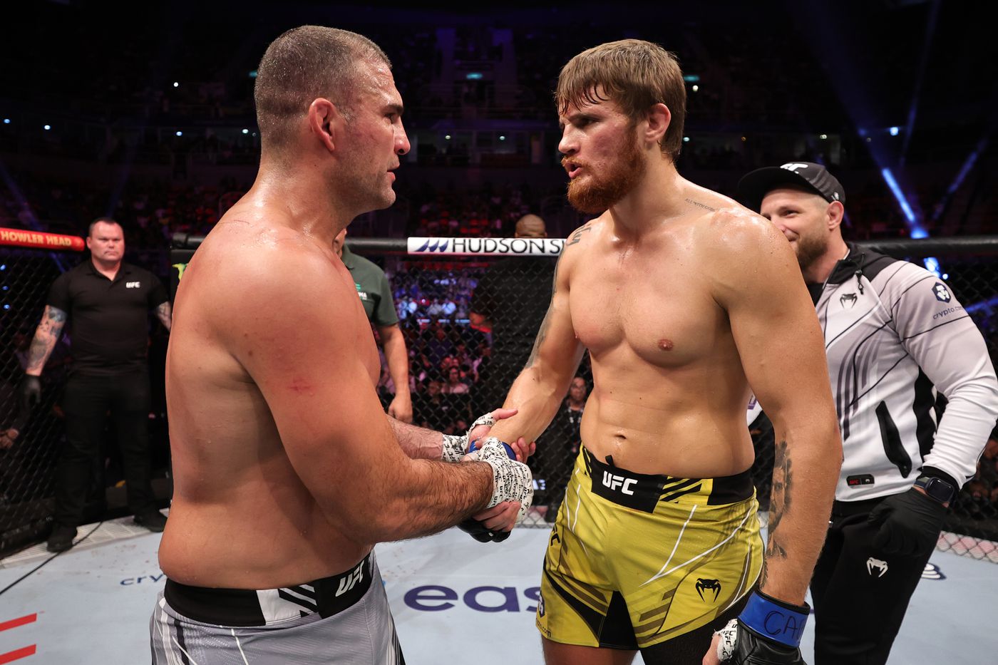 Украинец Потеря заявил об уважении к Маурисио Руа после скандала на турнире UFC 283